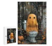 Puzzles for Teenagerss 1000 PCS Orange Bohoo Pooping Jigsaws for Adults Relaxing Games Difficult Challenge Fun Activities at Home 1000 PCS