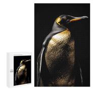 Puzzles for Teenagerss 1000 PCS Penguin Gold Animal Jigsaw Puzzle Toy Wall Decor Home Decoration Unique Birthday And Xmas Gifts 1000 PCS