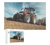 Puzzles for Teenagerss 1000 PCS Powerful Farm Tractor in Action -7 Teenagers Puzzles Relaxing Games Presents for Women Fun Activities at Home 1000 PCS