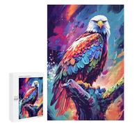 Puzzles for Teenagerss 1000 PCS Rainbow Eagle Jigsaws for Adults Relaxing Games Difficult Challenge Fun Activities at Home 1000 PCS