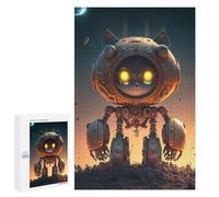 Puzzles for Teenagerss 1000 PCS Robotic Cat in Space Adventure Jigsaw Puzzle Toy Wall Decor Home Decoration Unique Birthday And Xmas Gifts 1000 PCS