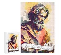 Puzzles for Teenagerss 1000 PCS Saint Luke The Evangelist Jigsaw Puzzle Toy Wall Decor Home Decoration Unique Birthday And Xmas Gifts 1000 PCS