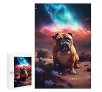 Puzzles for Teenagerss 1000 PCS Space Bulldog Wonder Jigsaw Puzzle Toy Wall Decor Home Decoration Unique Birthday And Xmas Gifts 1000 PCS