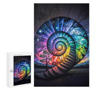 Puzzles for Teenagerss 1000 PCS Spiral Time Jigsaws for Adults Relaxing Games Difficult Challenge Fun Activities at Home 1000 PCS