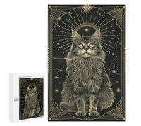 Puzzles for Teenagerss 1000 PCS Stellar Cat Jigsaws for Adults Relaxing Games Difficult Challenge Fun Activities at Home 1000 PCS