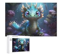 Puzzles for Teenagerss 1000 PCS Underwater Fantasy Creature -1 Teenagers Puzzles Relaxing Games Presents for Women Fun Activities at Home 1000 PCS