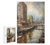 Puzzles for Teenagerss 1000 PCS Vancouver Charm Canada Jigsaw Puzzle Toy Wall Decor Home Decoration Unique Birthday And Xmas Gifts 1000 PCS