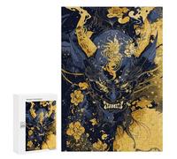 Puzzles for Teenagerss 300 PCS Abstract Mask Japan Jigsaws for Adults Relaxing Games Difficult Challenge Fun Activities at Home 300 PCS