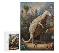 Puzzles for Teenagerss 300 PCS Amazing Armadillo Safari Adult Jigsaw Puzzle Toy Wall Decor Difficult Challenge Christmas Birthday Gifts 300 PCS