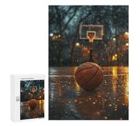 Puzzles for Teenagerss 300 PCS Basketball Nostalgia Adult Jigsaw Puzzle Toy Wall Decor Difficult Challenge Christmas Birthday Gifts 300 PCS