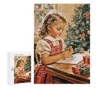Puzzles for Teenagerss 300 PCS Christmas Letter Writing Jigsaws for Adults Relaxing Games Difficult Challenge Fun Activities at Home 300 PCS