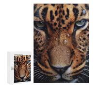 Puzzles for Teenagerss 300 PCS Cute Wet Leopard Jigsaw Puzzle Toy Wall Decor Home Decoration Unique Birthday And Xmas Gifts 300 PCS