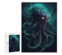 Puzzles for Teenagerss 300 PCS Deep Sea Octopus Fantasy Art Jigsaw Puzzle Toy Wall Decor Home Decoration Unique Birthday And Xmas Gifts 300 PCS