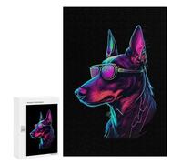 Puzzles for Teenagerss 300 PCS Doberman Pinscher Adult Jigsaw Puzzle Relaxing Games Wall Decoration Fun Activities at Home 300 PCS