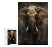 Puzzles for Teenagerss 300 PCS Elephant Sweet Adult Jigsaw Puzzle Toy Wall Decor Difficult Challenge Christmas Birthday Gifts 300 PCS