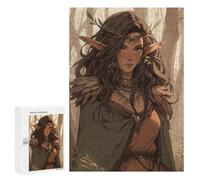 Puzzles for Teenagerss 300 PCS Epic Elf Druid Jigsaw Puzzle Toy Wall Decor Home Decoration Unique Birthday And Xmas Gifts 300 PCS