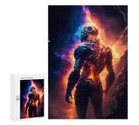 Puzzles for Teenagerss 300 PCS Galactic Fire Being Jigsaws for Adults Relaxing Games Difficult Challenge Fun Activities at Home 300 PCS