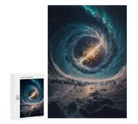 Puzzles for Teenagerss 300 PCS Galactic Whirlpool Jigsaws for Adults Relaxing Games Difficult Challenge Fun Activities at Home 300 PCS