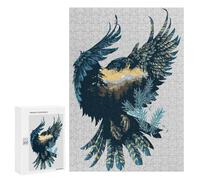 Puzzles for Teenagerss 300 PCS Hawk Adult Jigsaw Puzzle Toy Wall Decor Difficult Challenge Christmas Birthday Gifts 300 PCS