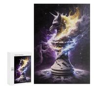 Puzzles for Teenagerss 300 PCS Magical Chess Piece Unleashed Jigsaw for Adults Relax Games Perfect Decoration Fun Activities at Home 300 PCS