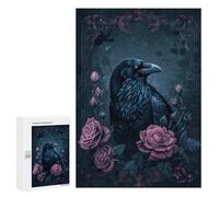 Puzzles for Teenagerss 300 PCS Night Crow Jigsaw Puzzle Toy Wall Decor Home Decoration Unique Birthday And Xmas Gifts 300 PCS