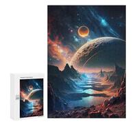 Puzzles for Teenagerss 300 PCS Plateau Of Cosmos Jigsaws for Adults Relaxing Games Difficult Challenge Fun Activities at Home 300 PCS