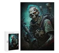 Puzzles for Teenagerss 300 PCS Post-Apocalyptic Warrior -1 Jigsaws for Adults Relaxing Games Difficult Challenge Fun Activities at Home 300 PCS