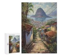 Puzzles for Teenagerss 300 PCS Rio De Janeiro Beauty Jigsaw Puzzle Fun Games Pattern Assembly Unique Birthday And Xmas Gifts 300 PCS