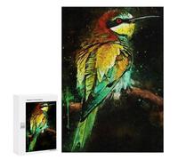 Puzzles for Teenagerss 300 PCS Splatter Birds Watercolor Adult Jigsaw Puzzle Relaxing Games Wall Decoration Fun Activities at Home 300 PCS