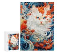 Puzzles for Teenagerss 300 PCS Sweet Cat Jigsaw Puzzle Toy Wall Decor Home Decoration Unique Birthday And Xmas Gifts 300 PCS
