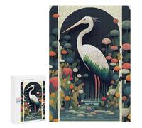 Puzzles for Teenagerss 300 PCS The Elegant Crane Jigsaw Puzzle Toy Wall Decor Home Decoration Unique Birthday And Xmas Gifts 300 PCS