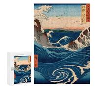 Puzzles for Teenagerss 300 PCS Whirlpool Awa Province Jigsaws for Adults Relaxing Games Difficult Challenge Fun Activities at Home 300 PCS