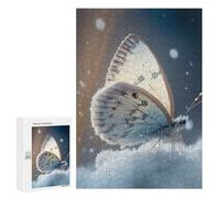 Puzzles for Teenagerss 300 PCS Winter Butterfly Fantasy Jigsaws for Adults Relaxing Games Difficult Challenge Fun Activities at Home 300 PCS