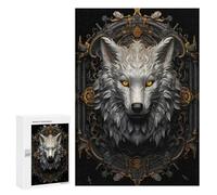 Puzzles for Teenagerss 300 PCS Wolf Beauty Jigsaw Puzzle Relax Games Perfect Decoration Unique Birthday And Xmas Gifts 300 PCS