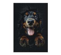 Puzzles for Teenagerss 38x26cm/1000pcs Gordon Setter Jigsaws for Adults Relax Games Perfect Decoration Unique Birthday And Xmas Gifts 38x26cm/1000pcs