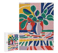 Puzzles for Teenagerss 500 PCS Abstract Floral Still Life Jigsaw Puzzle Relax Games Perfect Decoration Unique Birthday And Xmas Gifts 500 PCS