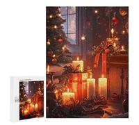 Puzzles for Teenagerss 500 PCS Christmas Eve Jigsaws for Adults Relaxing Games Difficult Challenge Fun Activities at Home 500 PCS