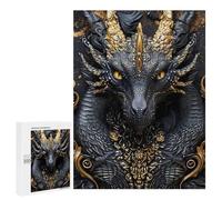 Puzzles for Teenagerss 500 PCS Dragon King Portrait Jigsaw Puzzle Relax Games Perfect Decoration Unique Birthday And Xmas Gifts 500 PCS