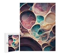 Puzzles for Teenagerss 500 PCS Fluid Abstract II Adult Jigsaw Puzzle Toy Wall Decor Difficult Challenge Christmas Birthday Gifts 500 PCS