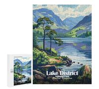 Puzzles for Teenagerss 500 PCS Lake District National Park Adult Jigsaw Puzzle Toy Wall Decor Difficult Challenge Christmas Birthday Gifts 500 PCS