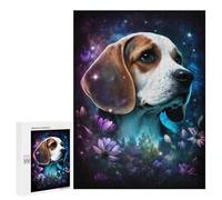 Puzzles for Teenagerss 500 PCS Magical Beagle Dreamscape Jigsaw Puzzle Relax Games Perfect Decoration Unique Birthday And Xmas Gifts 500 PCS