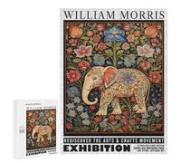Puzzles for Teenagerss 500 PCS Morris Dolphins Elephant Exhibition Jigsaw Puzzle Relax Games Perfect Decoration Unique Birthday And Xmas Gifts 500 PCS