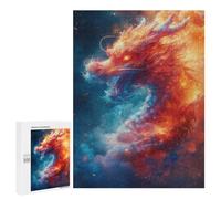 Puzzles for Teenagerss 500 PCS Mystical Chinese Dragon Jigsaw Puzzle Toy Wall Decor Home Decoration Unique Birthday And Xmas Gifts 500 PCS