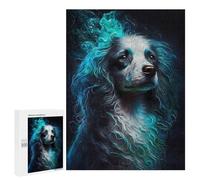 Puzzles for Teenagerss 500 PCS Poodle Dog Visionary Adult Jigsaw Puzzle Toy Wall Decor Difficult Challenge Christmas Birthday Gifts 500 PCS