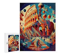 Puzzles for Teenagerss 500 PCS Rome Colosseum 4 Jigsaw Puzzle Toy Wall Decor Home Decoration Unique Birthday And Xmas Gifts 500 PCS