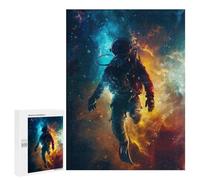 Puzzles for Teenagerss 500 PCS Scuba Diver In Planets Jigsaws for Adults Relaxing Games Difficult Challenge Fun Activities at Home 500 PCS