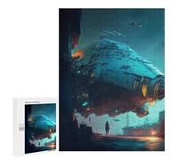 Puzzles for Teenagerss 500 PCS Space Station Odyssey -3 Jigsaw Puzzle Toy Wall Decor Home Decoration Unique Birthday And Xmas Gifts 500 PCS