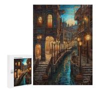 Puzzles for Teenagerss 500 PCS Venice Italy Travel Art Jigsaws for Adults Relaxing Games Difficult Challenge Fun Activities at Home 500 PCS
