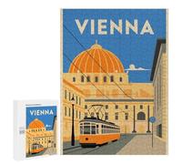 Puzzles for Teenagerss 500 PCS Vienna Cityscape Jigsaws for Adults Relaxing Games Difficult Challenge Fun Activities at Home 500 PCS