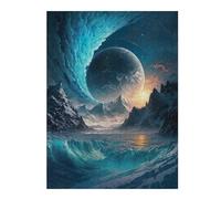 Puzzles for Teenagerss 52x38cm/1000pcs Arctic Universe Jigsaw for Adults Relax Games Perfect Decoration Fun Activities at Home 52x38cm/1000pcs